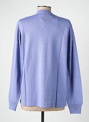Gilet manches longues stretch bleu ELLEMME femme