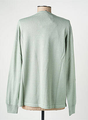 Gilet manches longues stretch vert ELLEMME femme