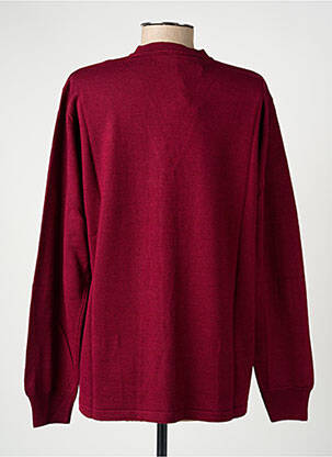 Gilet manches longues stretch rouge ELLEMME femme