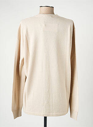 Gilet manches longues stretch beige ELLEMME femme