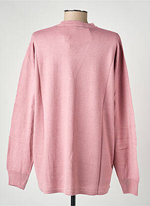 Gilet manches longues stretch rose ELLEMME femme