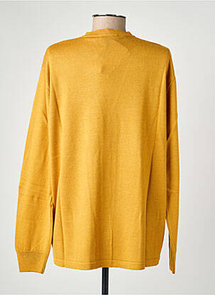 Gilet manches longues stretch jaune ELLEMME femme