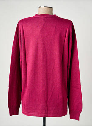 Gilet manches longues stretch rose ELLEMME femme
