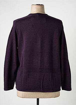 Gilet manches longues stretch violet PAUPORTÉ femme
