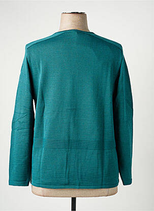 Gilet manches longues stretch vert PAUPORTÉ femme
