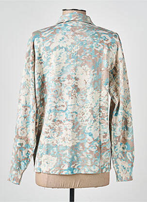 Gilet manches longues stretch bleu GRIFFON femme