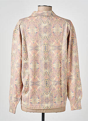 Pull coupe cintrée manches longues jaune EDWIGE femme