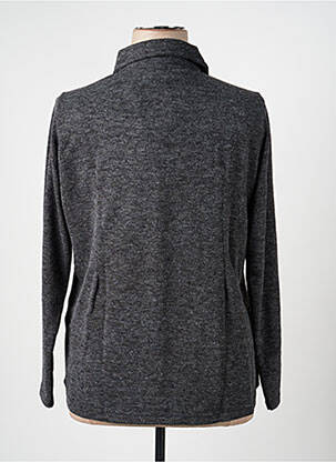 Chemisier coupe cintrée manches longues gris I.ODENA femme