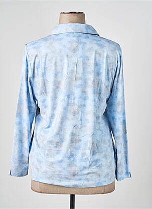 Polo manches longues manches longues bleu RABE femme