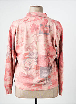 Gilet manches longues stretch rose GRIFFON femme
