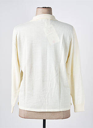 Pull coupe cintrée manches longues beige PAUPORTÉ femme