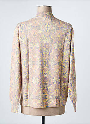 Pull stretch manches longues jaune EDWIGE femme