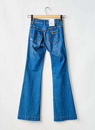 Jean coupe flare stretch taille haute bleu SALSA femme