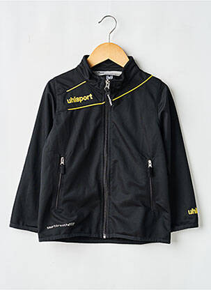 Veste casual poches noir UHLSPORT enfant