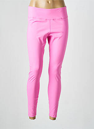 Legging tissage jersey taille normale rose NIKE femme