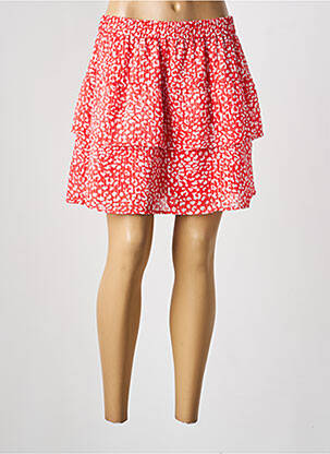 Jupe courte doublure rouge ONLY femme