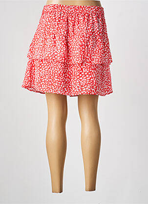 Jupe courte doublure rouge ONLY femme