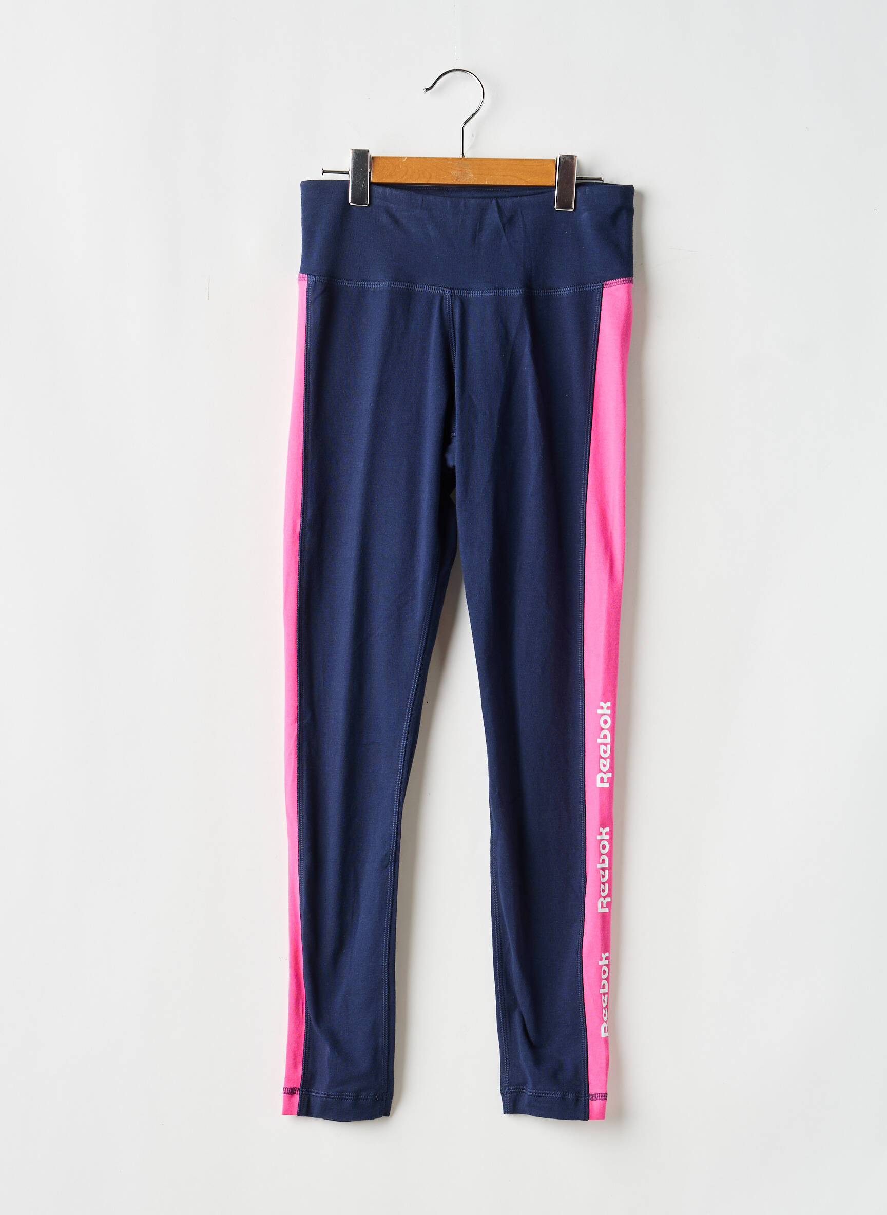 Legging tissage jersey taille normale bleu REEBOK femme