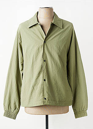 Veste casual coupe droite vert BLEND femme