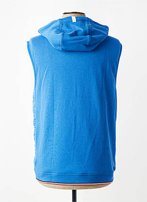 Doudoune finition intérieure doublée a capuche bleu SERGE BLANCO homme