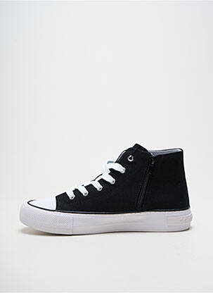 Baskets fermeture zip et lacets talon plat jusqu'à 3cm noir TOMMY HILFIGER femme