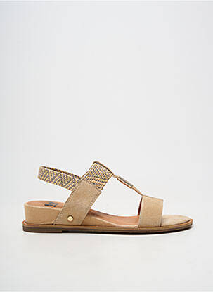 Sandales/nu pieds bout ouvert talon plat jusqu'à 3cm beige MAM'ZELLE femme