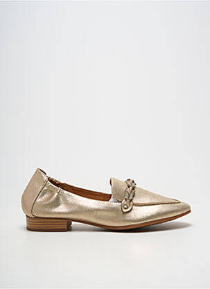 Mocassins bout rond talon plat jusqu'à 3cm or MAM'ZELLE femme
