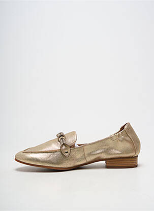 Mocassins bout rond talon plat jusqu'à 3cm or MAM'ZELLE femme