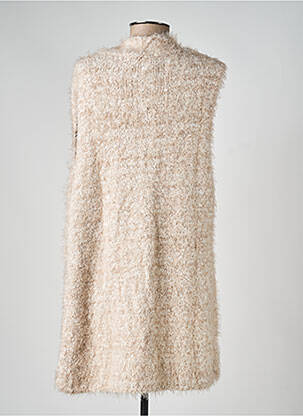 Gilet sans manche coupe cintrée beige OLSEN femme