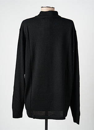 Pull coupe cintrée manches longues noir ELLEMME femme