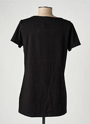T-shirt stretch manches courtes noir KATMAI femme