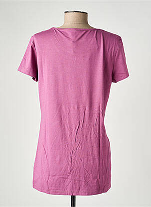 T-shirt stretch manches courtes violet KATMAI femme