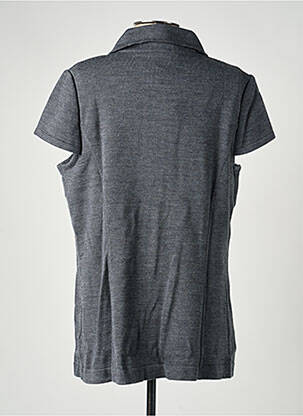 Gilet manches courtes coupe droite gris PAUPORTÉ femme