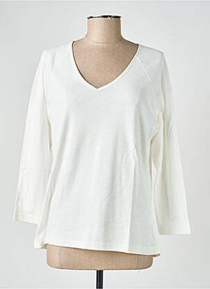 T-shirt manches longues manches longues blanc LEWINGER femme