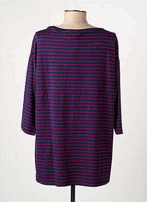 T-shirt manches 3/4 manches 3/4 bleu OLSEN femme