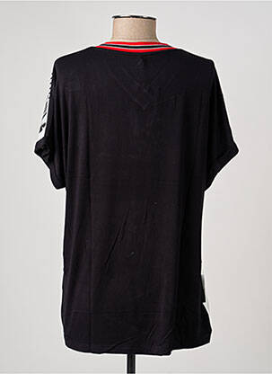 T-shirt imprimé fantaisie manches courtes noir OLSEN femme