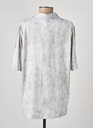 Polo coupe droite manches courtes gris RABE femme