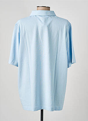 Polo coupe droite manches courtes bleu RABE femme