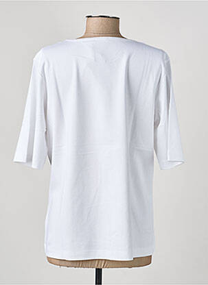 T-shirt coupe droite manches courtes blanc RABE femme