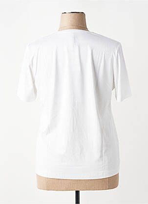 T-shirt imprimé fantaisie manches courtes blanc RABE femme