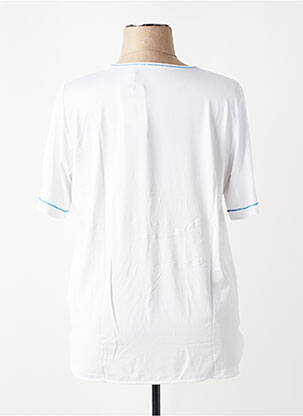 T-shirt imprimé fantaisie manches courtes blanc RABE femme