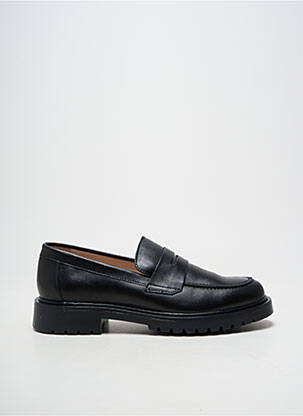 Mocassins matière lisse talon plat jusqu'à 3cm noir ACEBOS femme