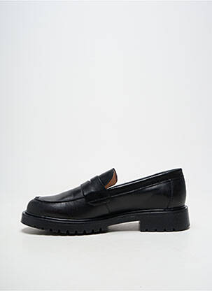 Mocassins matière lisse talon plat jusqu'à 3cm noir ACEBOS femme