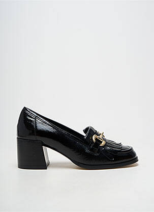 Derbies matière lisse talon de 4 à 6cm noir SOFIA COSTA femme