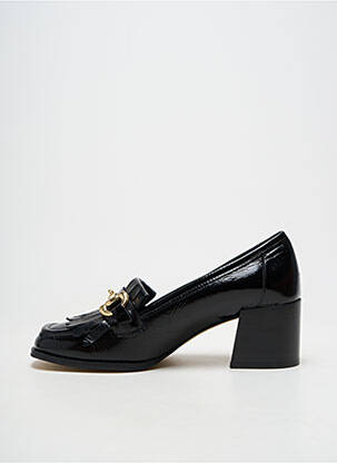 Derbies matière lisse talon de 4 à 6cm noir SOFIA COSTA femme
