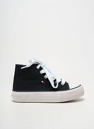 Baskets bout rond bout rond noir TOMMY HILFIGER garçon