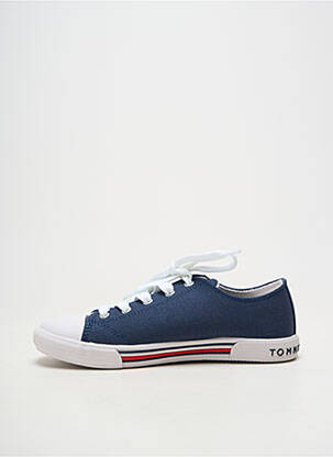 Baskets fermeture lacets bout rond bleu TOMMY HILFIGER garçon