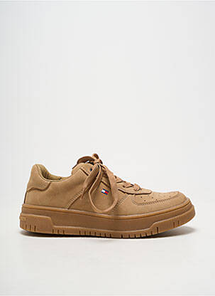 Baskets bout rond bout rond marron TOMMY HILFIGER garçon