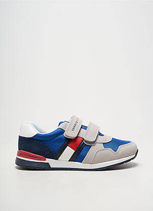 Baskets bout rond bout rond bleu TOMMY HILFIGER garçon