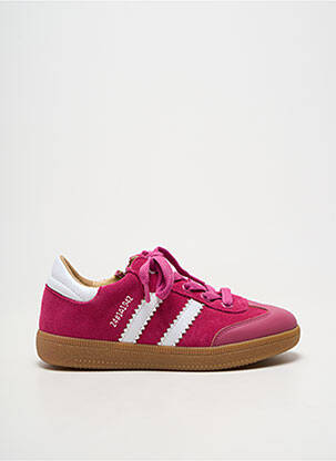 Baskets bout rond bout rond rose ACEBOS fille